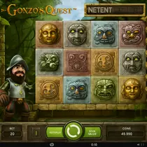 Slota - Gonzo's Quest Slot Game - NetEnt