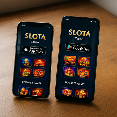 Slota Casino - Mobile Apps - iOS und Android Österreich